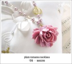 NA0296 – plum romance necklace